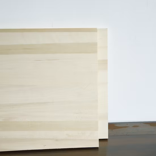 Fabricant de panneaux de bois de peuplier carbonisé, matériaux de construction de haute qualité, fabrication de meubles